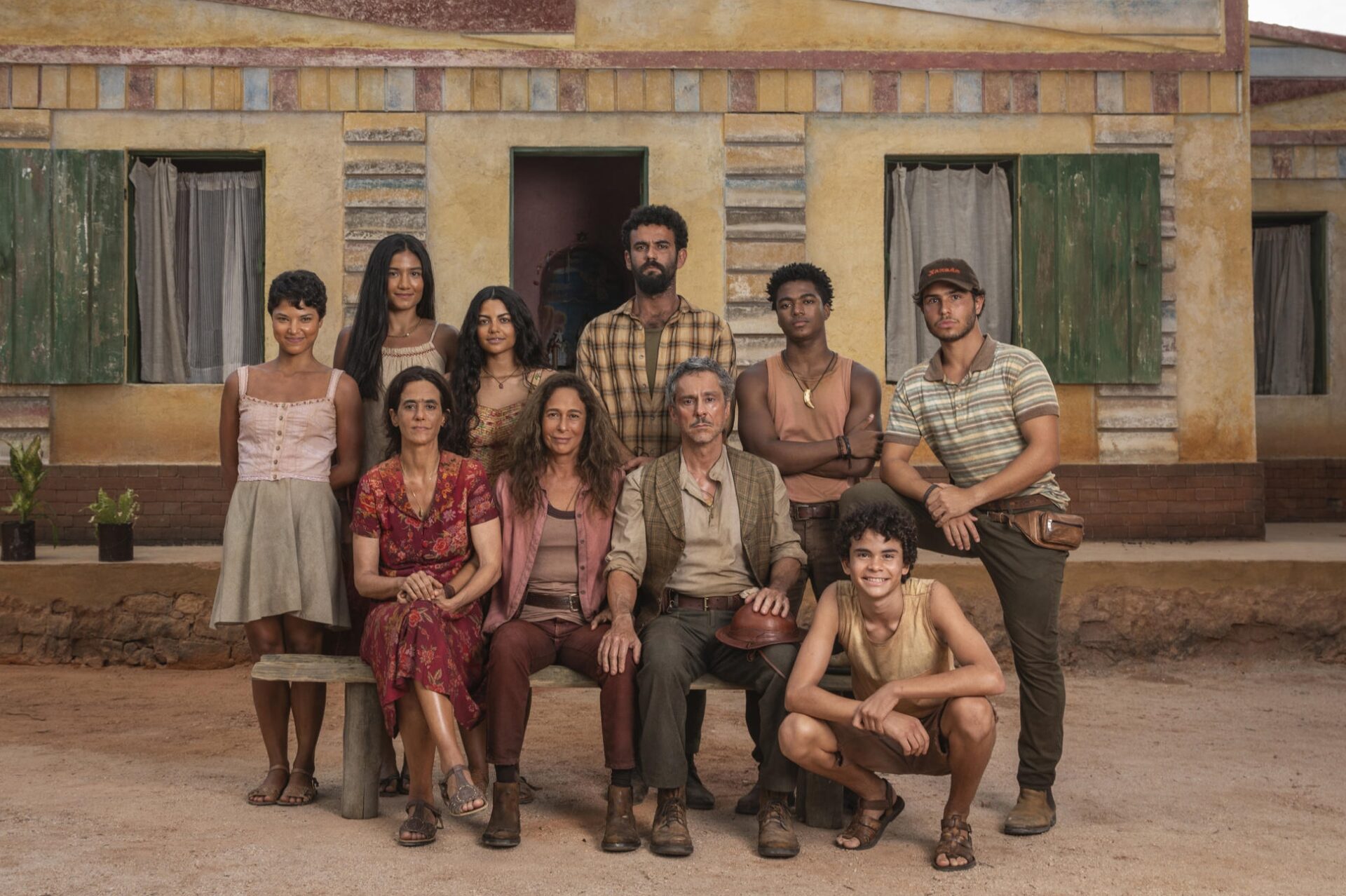 Elenco de 'No Rancho Fundo', a nova novela das seis da TV Globo. 