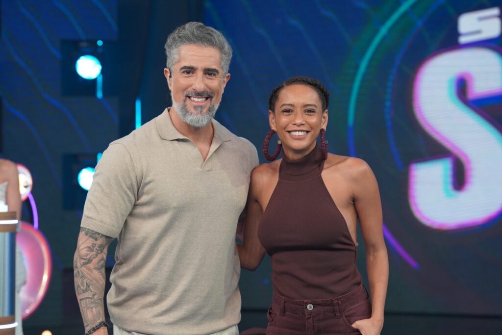 Caldeirão promove encontro entre fã e ídolo: Taís Araújo e Alcione!