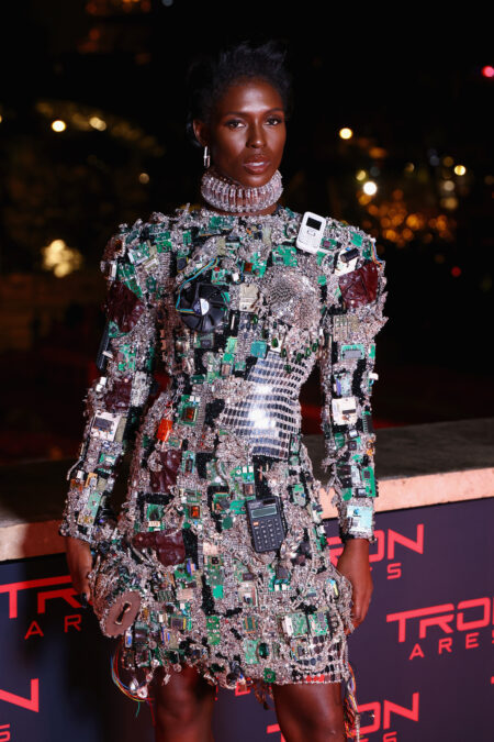 Jodie Turner-Smith em "TRON: Ares": turnê mundial em Paris, na França.