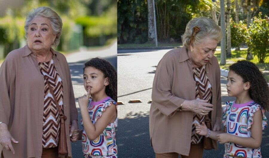 Rosa (Sueli Franco) desaparece com Sofia (Elis Cabral). 