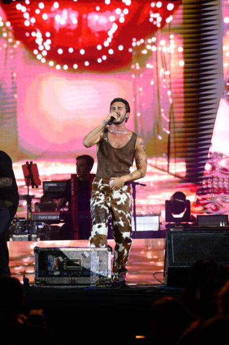 Filipe Bragança grava 'Coração Acelerado' em show de Maiara e Maraisa