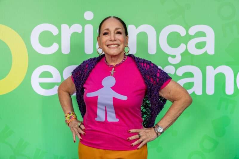 Susana Vieira no Criança Esperança 2025.