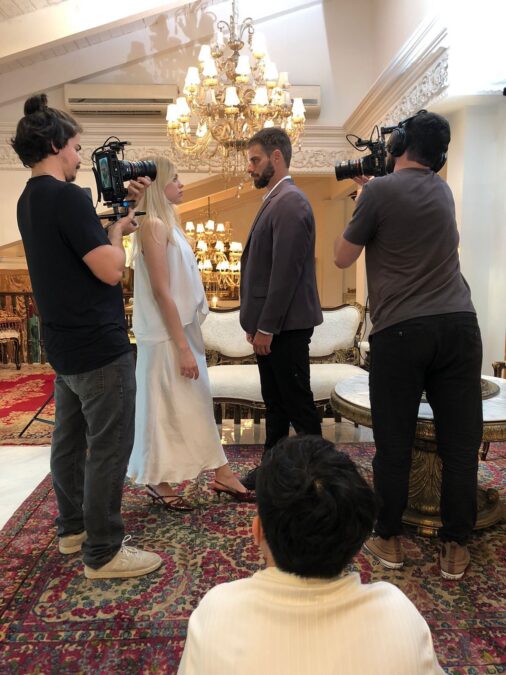 Lucas Malvacini e Sheron Hermes em 'A Brilhante Vingança'.