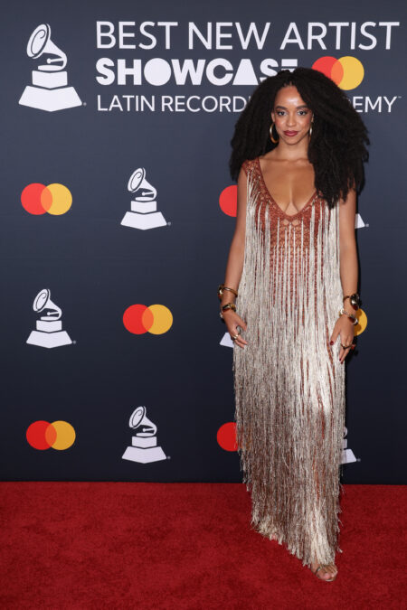 Juliane Gamboa no Grammy Latino.