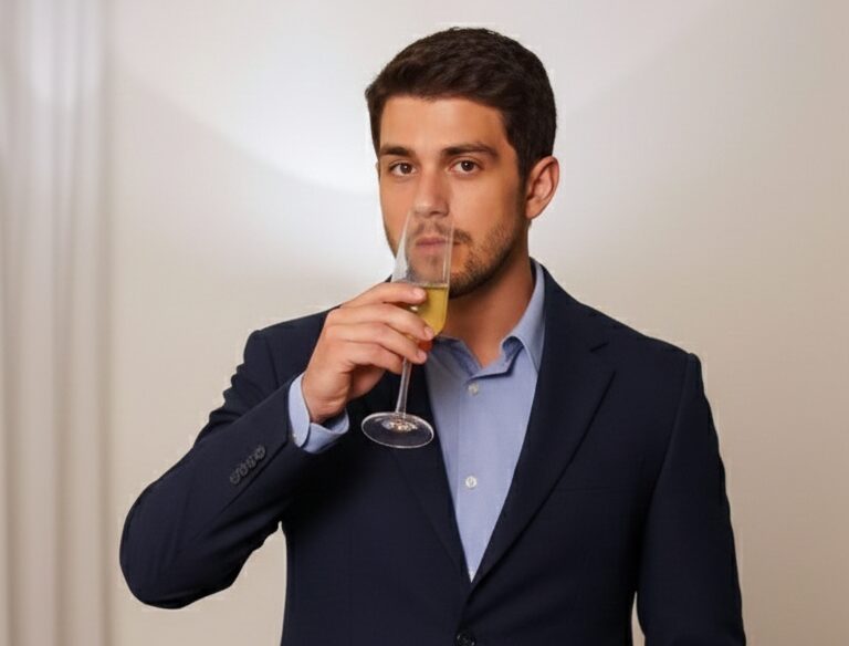 Lucas (Daniel Rangel) bebe veneno em 'Tudo Por Uma Segunda Chance'.