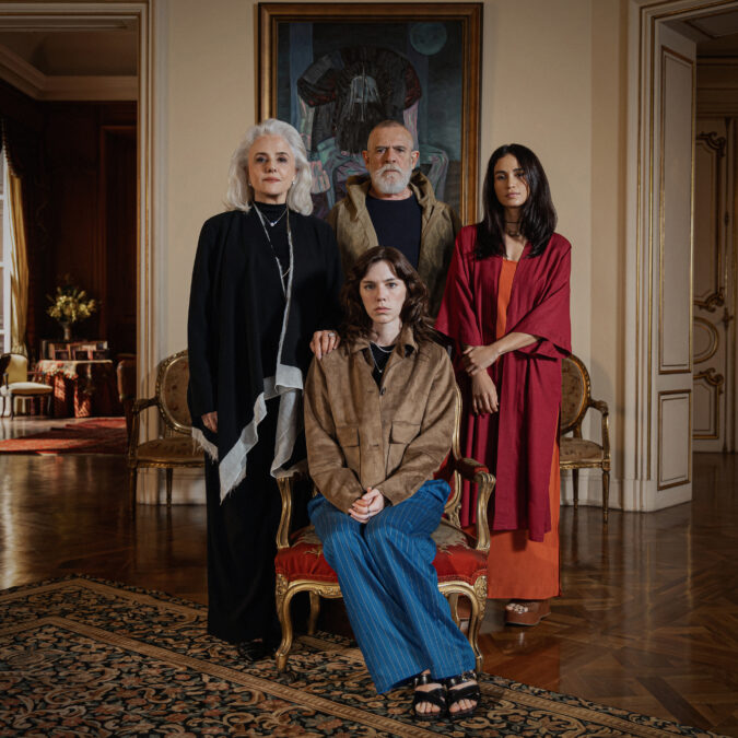 Marieta Severo, Zé de Abreu, Alice Wegmann e Nanda Costa.