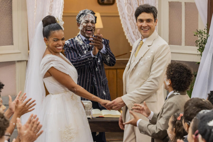 O casamento de Dita e Candinho em 'Êta Mundo Melhor!'