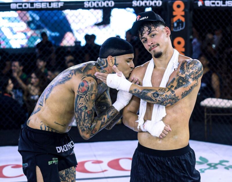 Neiff e Alex Mendes lutam no Rancho do Maia.