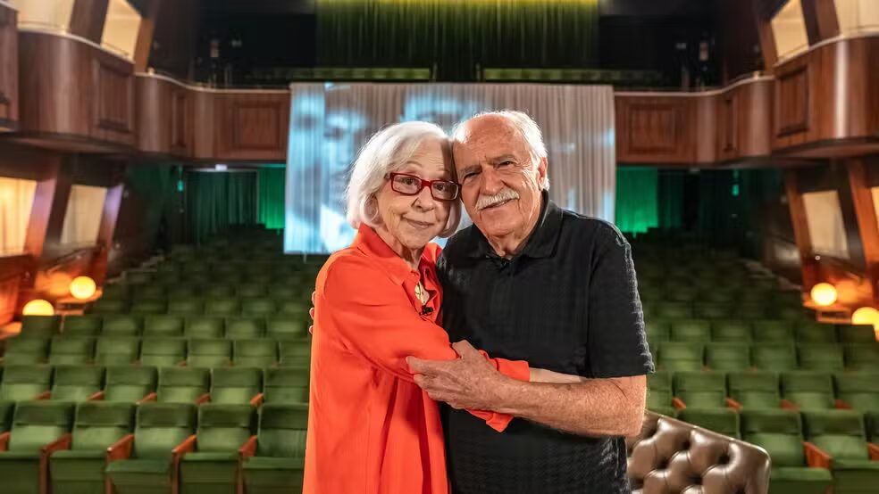Fernanda Montenegro e Ary Fontoura: juntos no especial de Natal do 'Conversa com Bial'