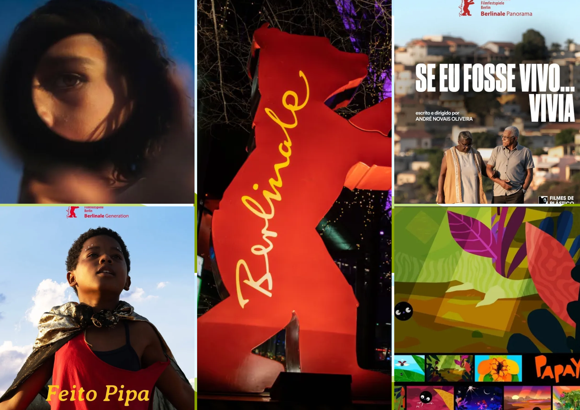 "A Fabulosa Máquina do Tempo", "Feito Pipa", "Se Eu Fosse Vivo... Vivia" e "Papaya" estão entre os filmes que representarão o Brasil na Berlinale 2026 
