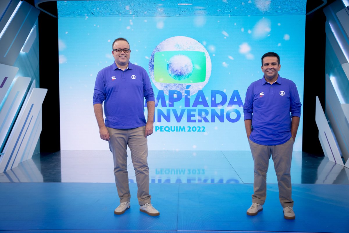Everaldo Marques e Dandan apresentam Olimpiadas de Inverno