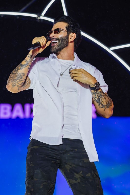 Gusttavo Lima em show histórico na Paraíba - Foto: @matheusmendoncaph