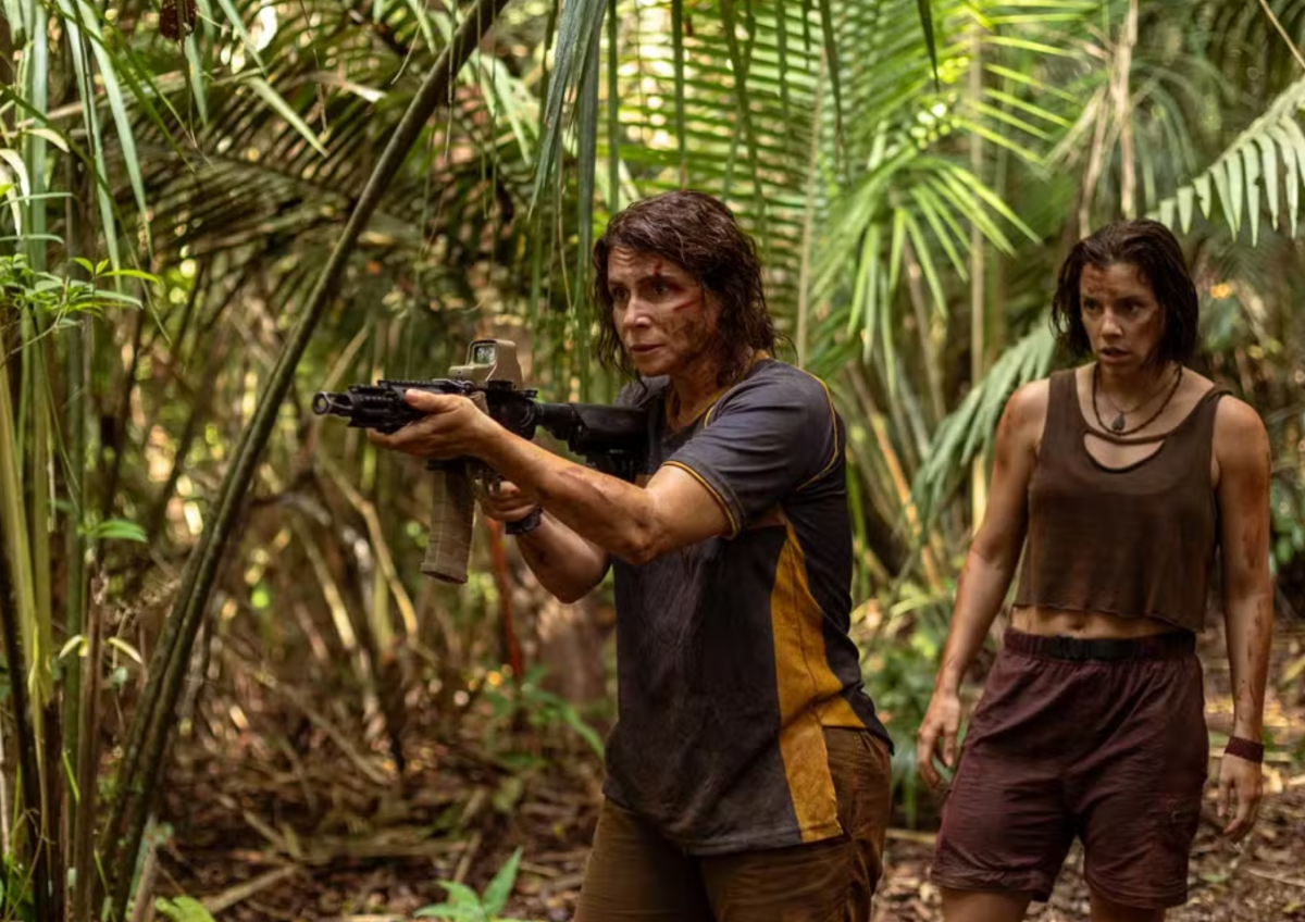 Giovanna Antonelli e Alice Wegmann em ação em plena Amazônia! em 'Rio de Sangue'