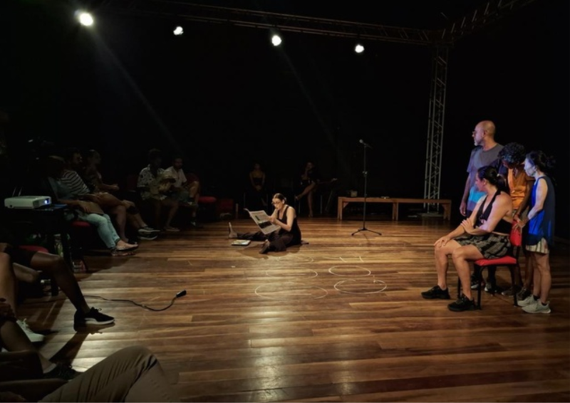 A Roda de Conversa também integrou a programação do projeto Voo Livre – História na capital baiana