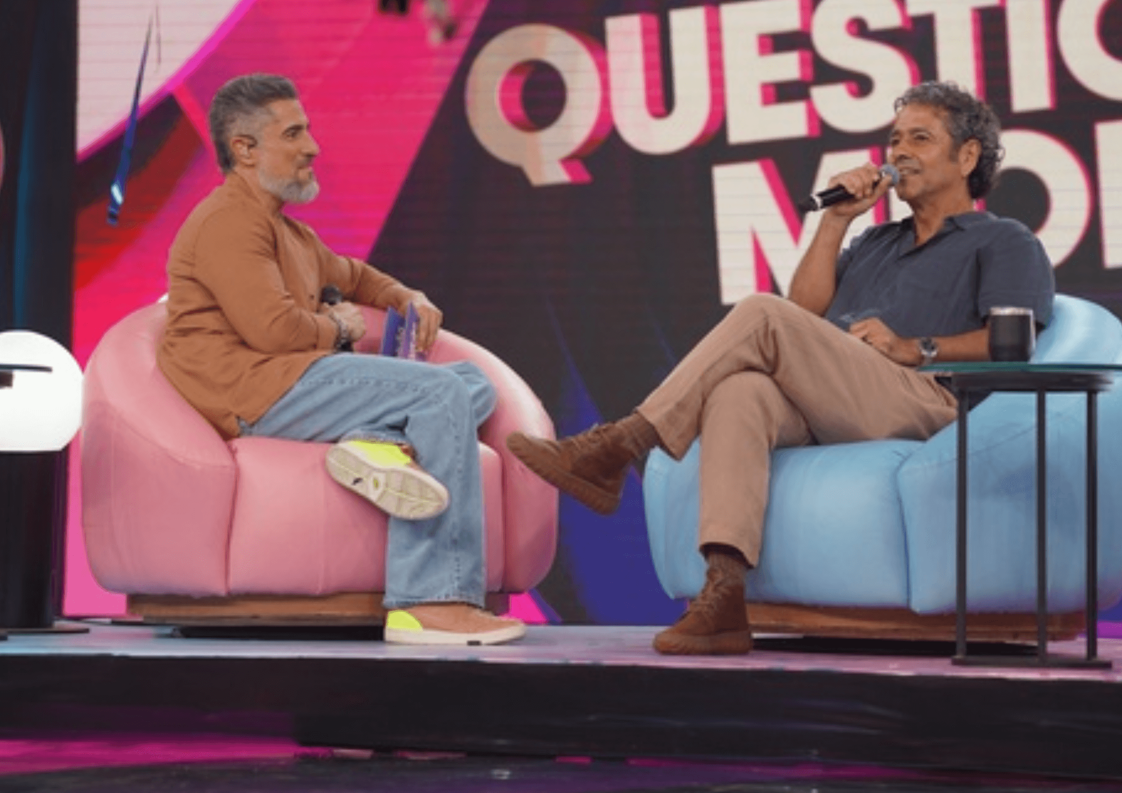 Marcos Palmeira é o convidado do Questionário Mionzeira