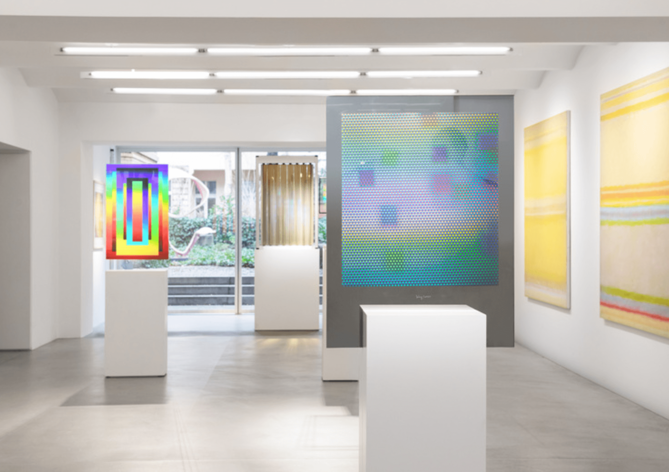 Exposição 'Dieter Jung - Life of Colors / Vida das Cores' na KORNFELD Galerie, Berlim