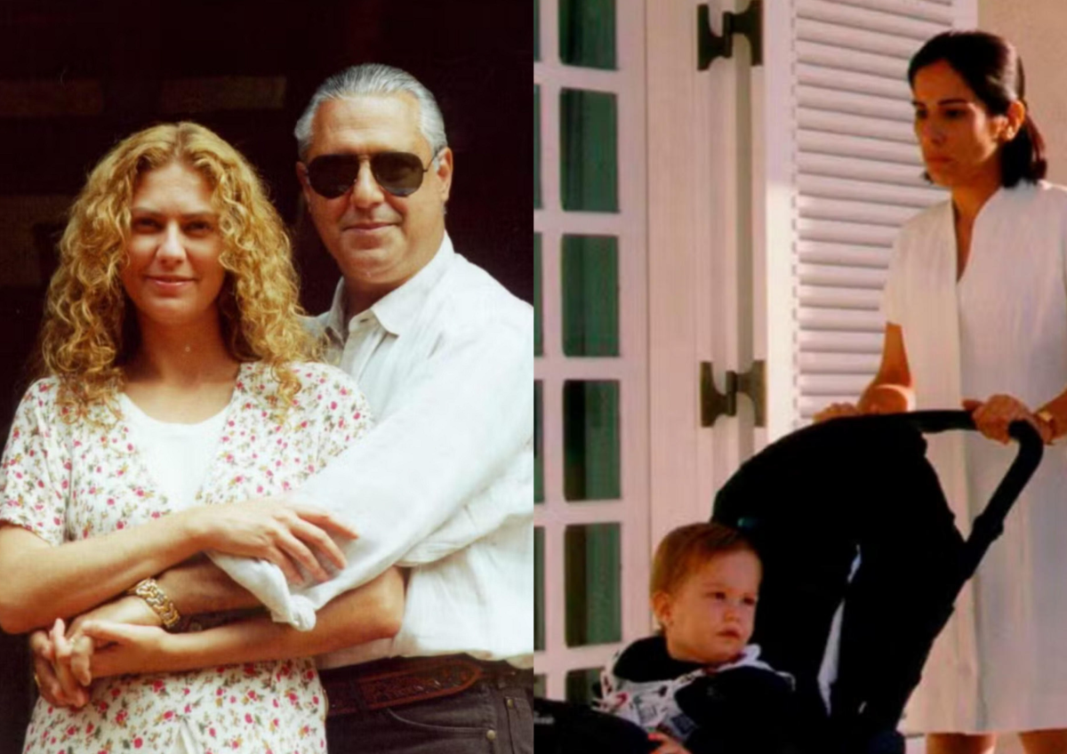 Patrícia Pillar e Antonio Fagundes em 'O Rei do Gado' e Glória Pires em 'Anjo Mau' , no Globoplay Novelas