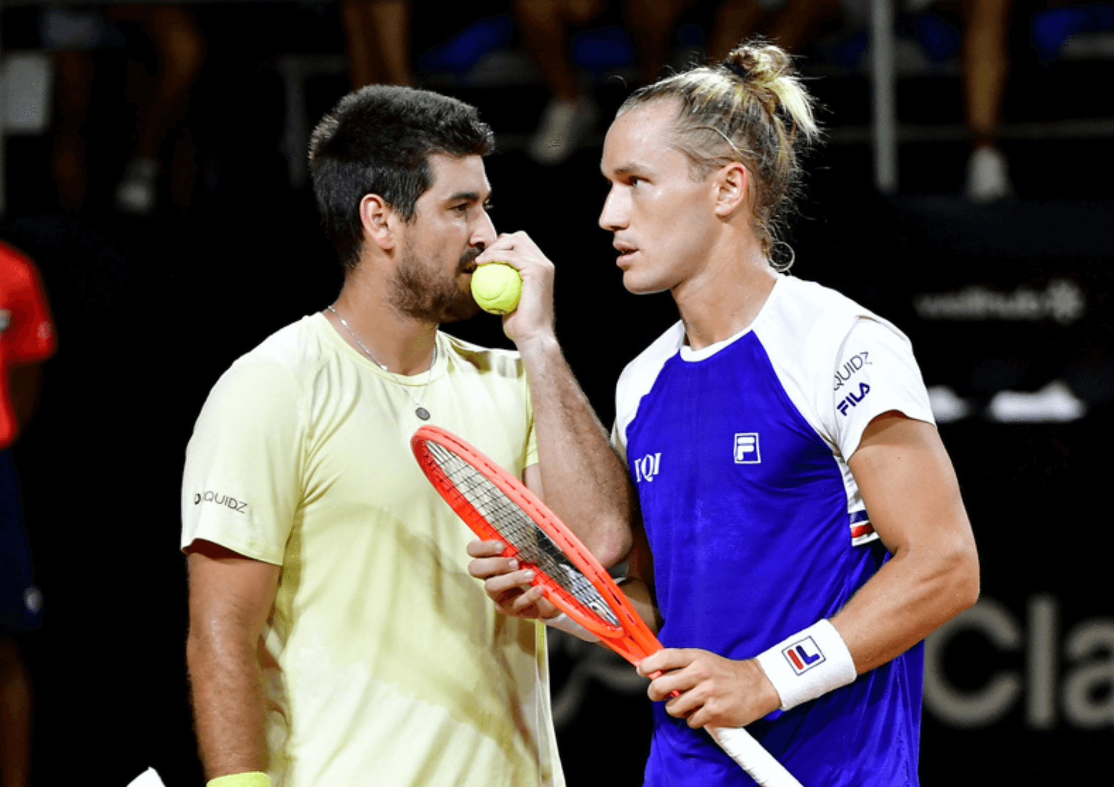 A dupla brasileira Rafael Matos e Orlando Luz está fora do Rio Open após derrota para Guido Andreozzi e Manuel Guinard