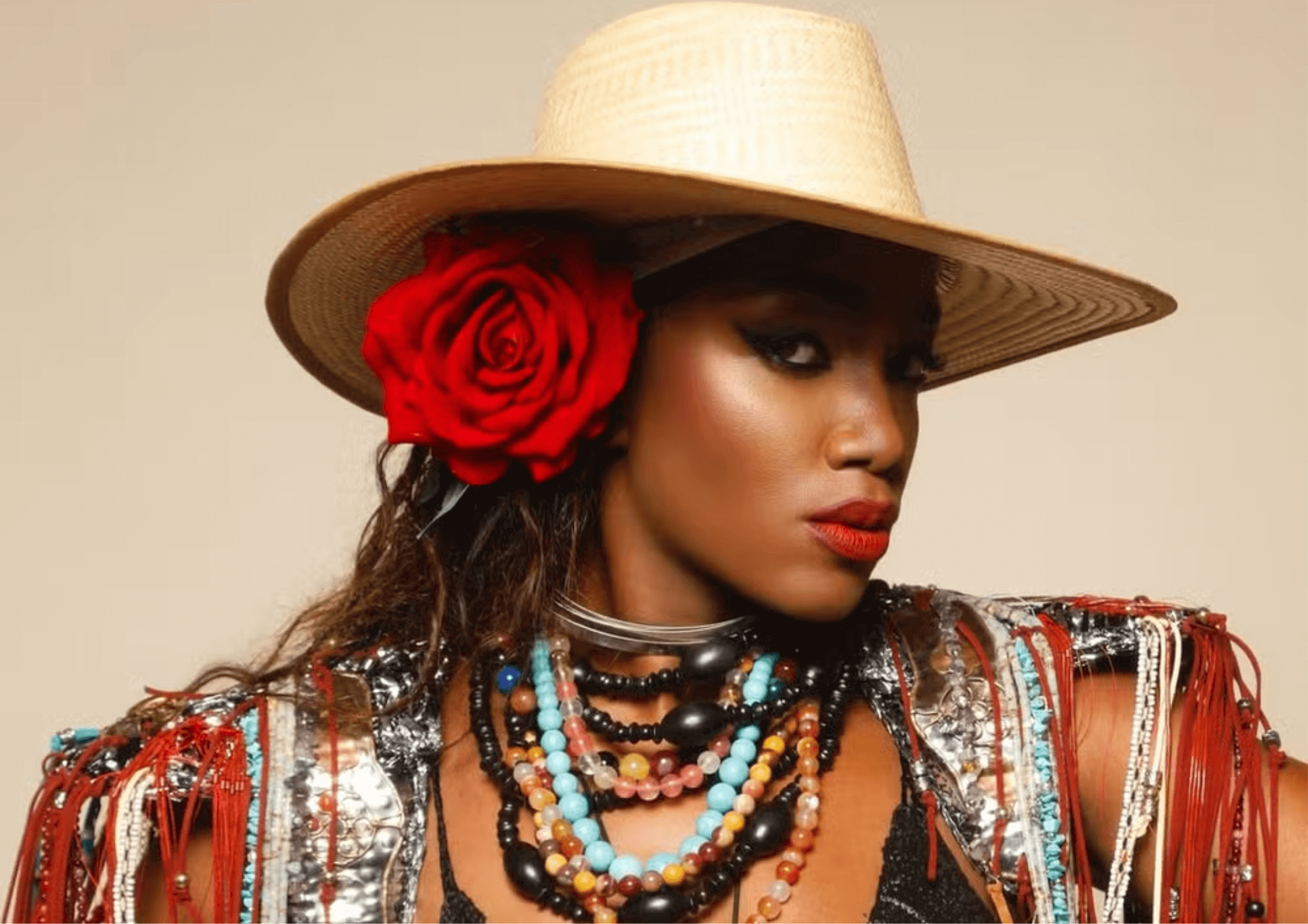 Iza será uma das atrações ao vivo em Copacabana, junto com Alcione