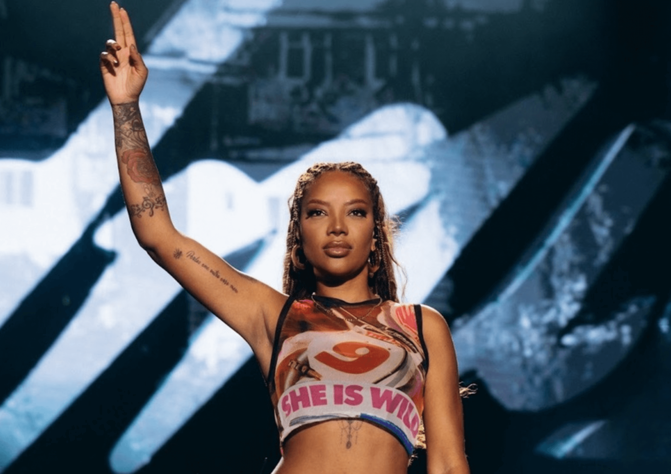 Ludmilla evidenciou seu talento no palco do Planeta Atlântida