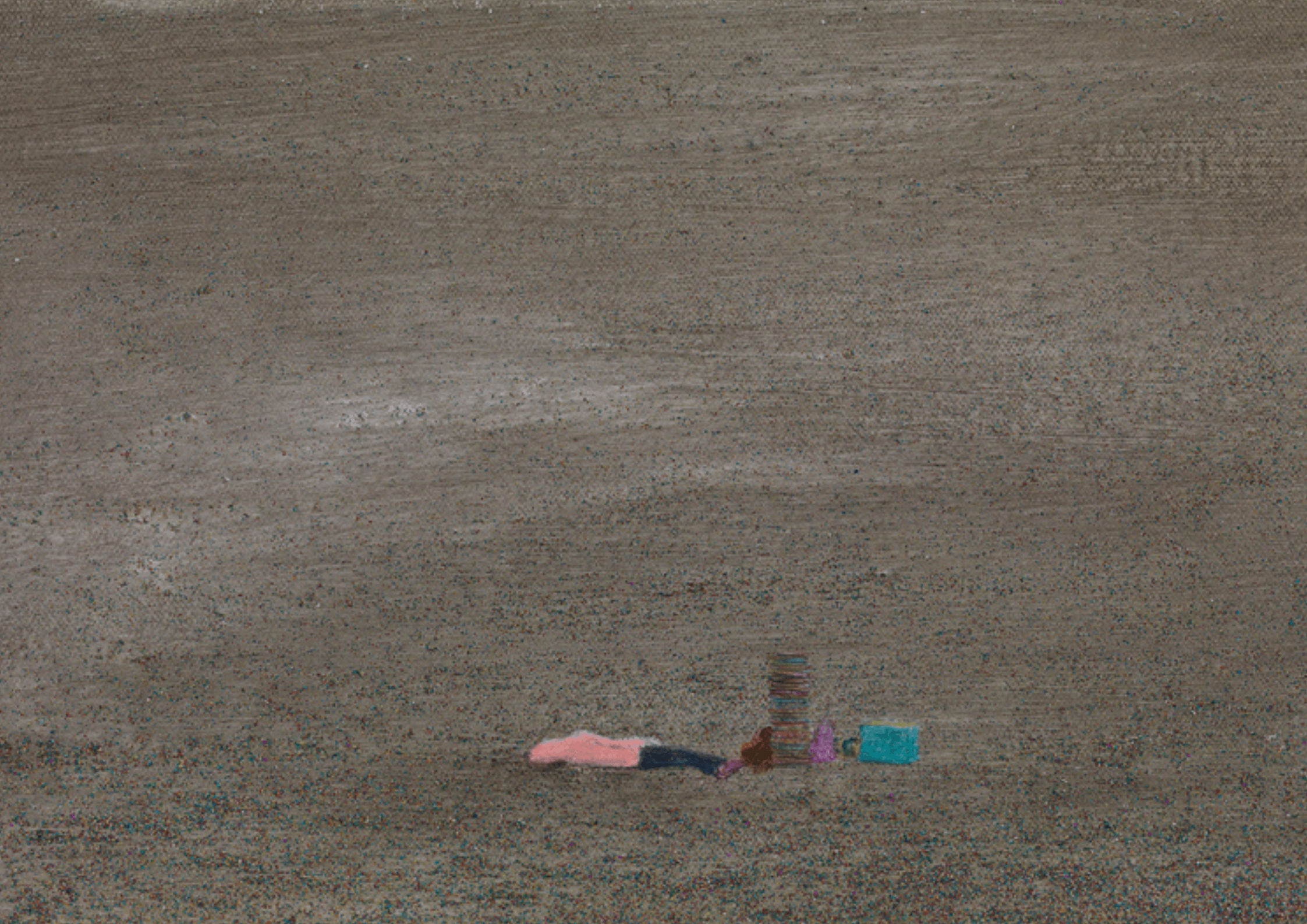 Rosilene Luduvico, Sol, 2009_Oil and glitter on canvas