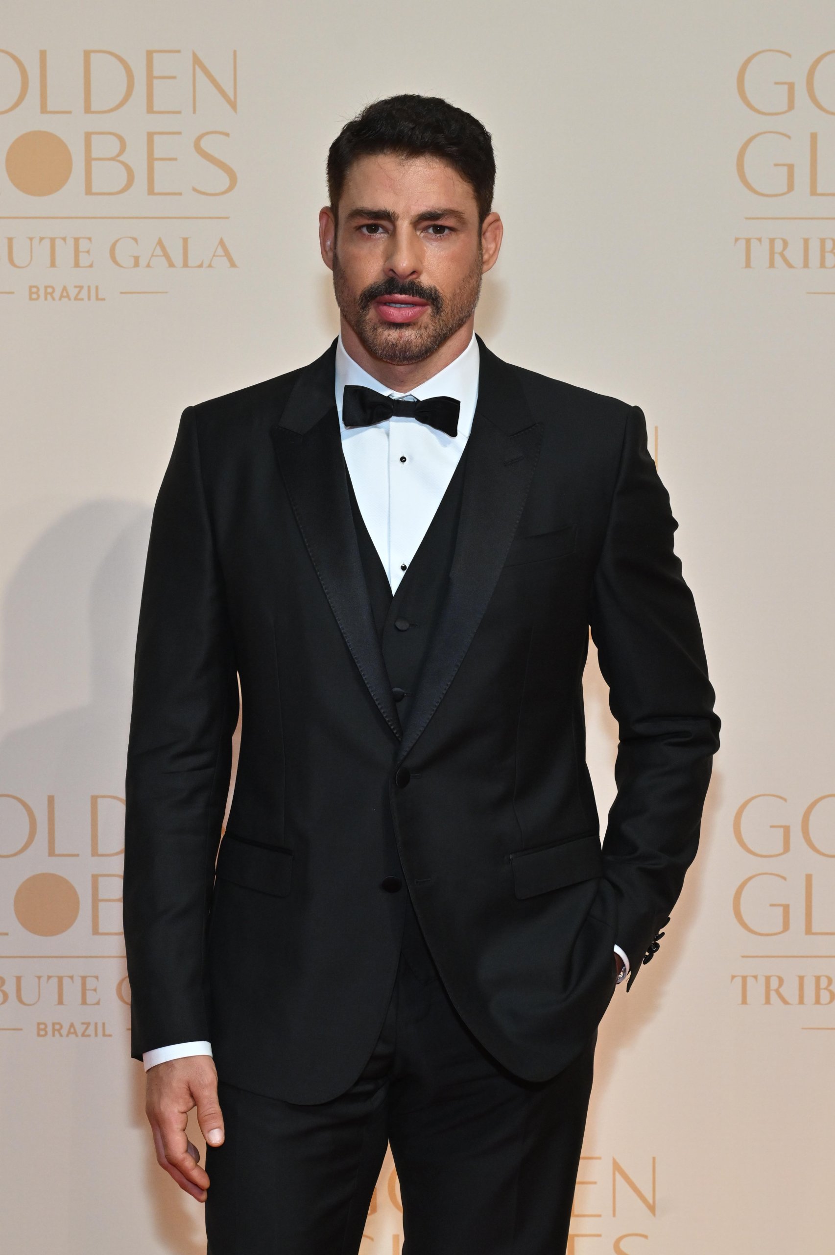 Cauã Reymond no Golden Globes Brazil.