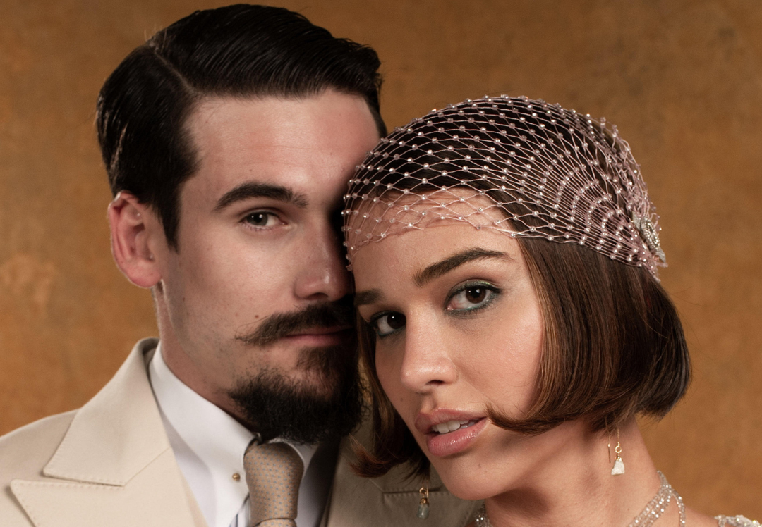 Mirinho (Nicolas Prattes) e Virgínia (Theresa Fonseca) em A Nobreza do Amor.