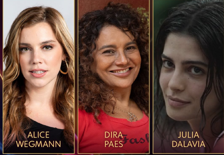 Alice Wegmann, Dira Paes e Julia Dalavia disputam Melhores do Ano 2025 de Atriz de Série.