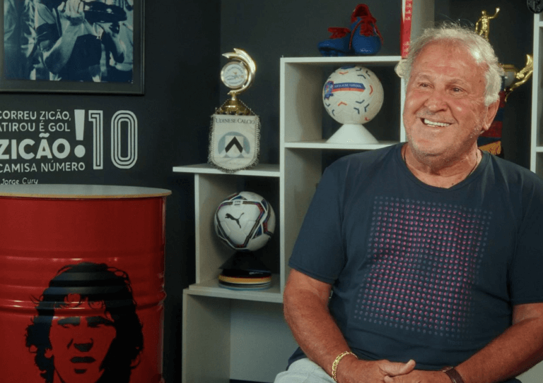 Arthur Antunes Coimbra, o Zico, é o primeiro homenageado da série "Artilheiros", no Sportv