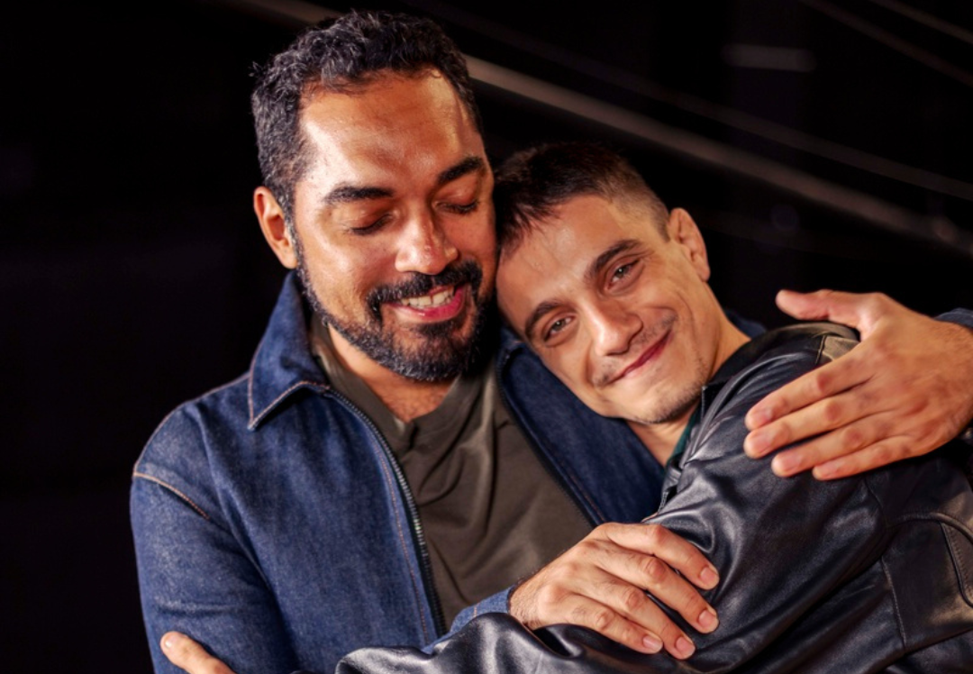 Cadu Libonati e Thomas Aquino no podcast “Salvando Cadu”.