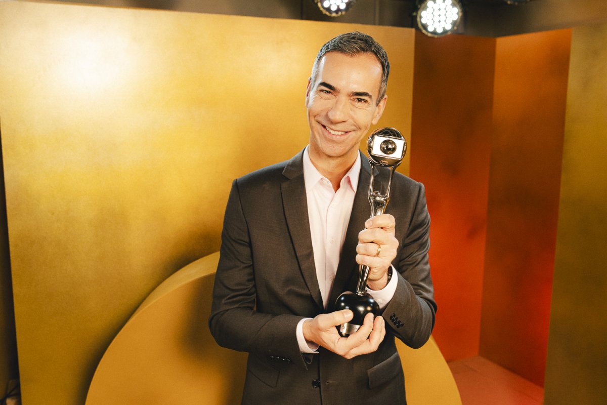 César Tralli faz história e vence Troféu Melhores do Ano pela 3ª vez.