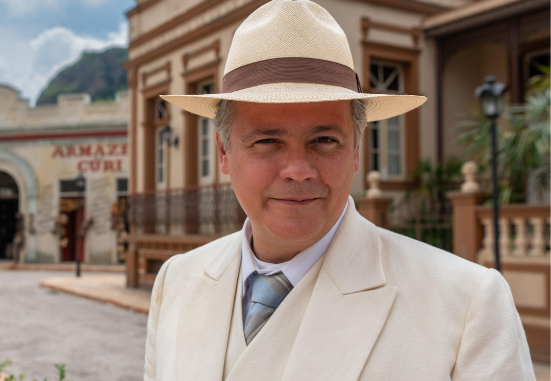 Danton Mello vive banqueiro Diógenes em A Nobreza do Amor!