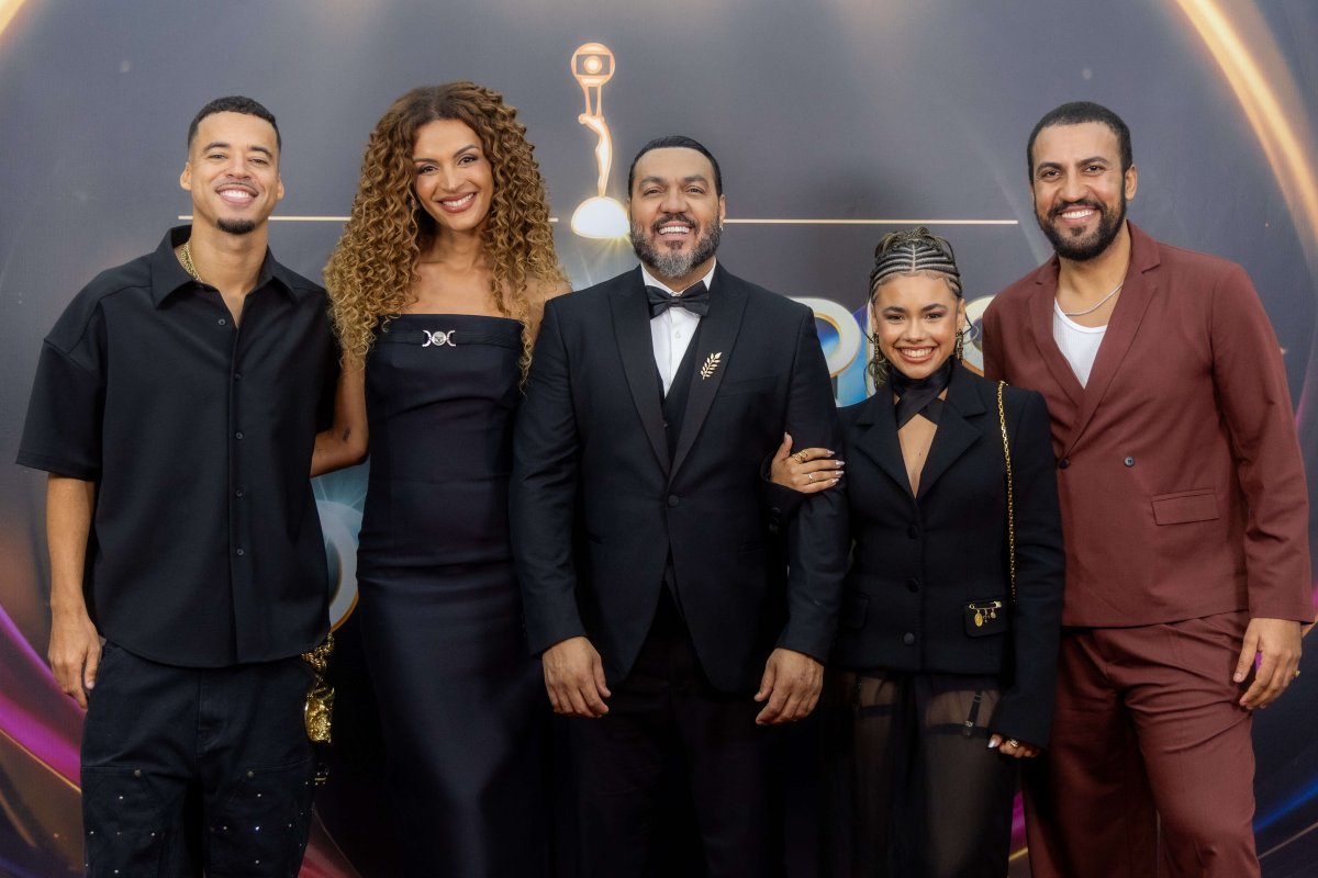 Indicados na categoria Revelação do Melhores do Ano 2025: L7nnon, Gabriela Loran, Belo, Alana Cabral e Ricardo Teodoro