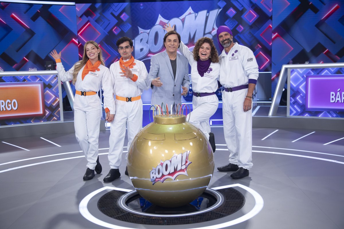 Dudu Camargo e Bárbara Borges duelam no Boom!