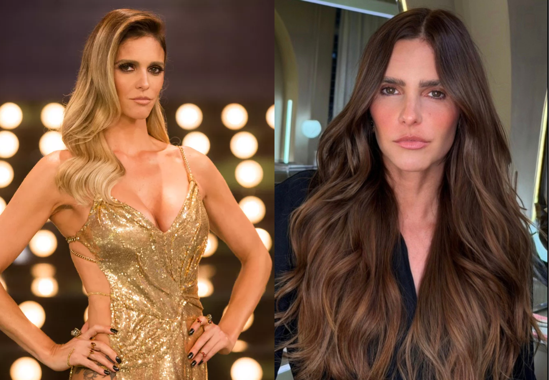 Fernanda Lima surge morena e transformação radical rouba a cena.