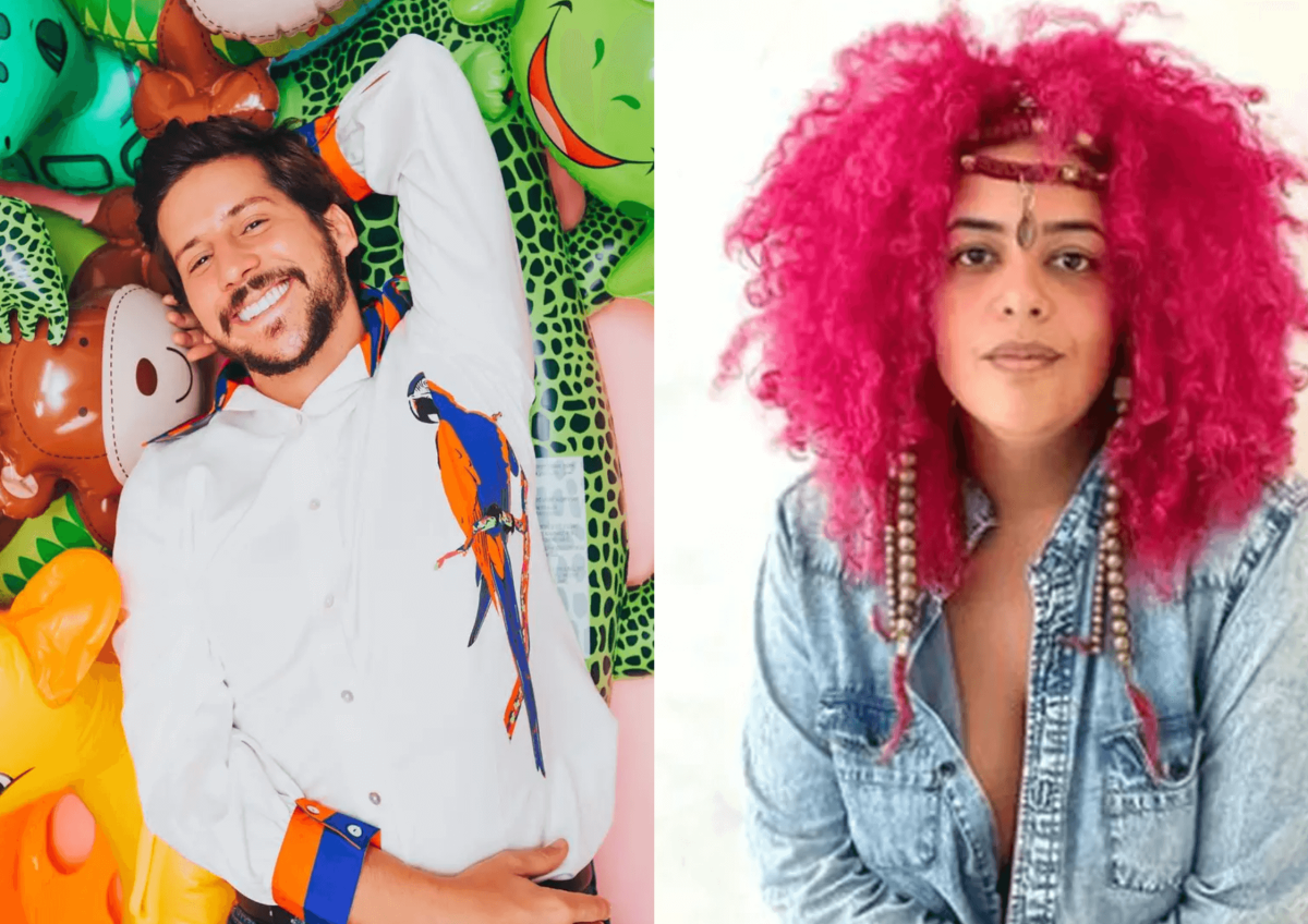 O apresentador Caio Braz e a multiartista Luna Vitrolira conduzirão as mesas de debate no Festival LED Globo em Recife