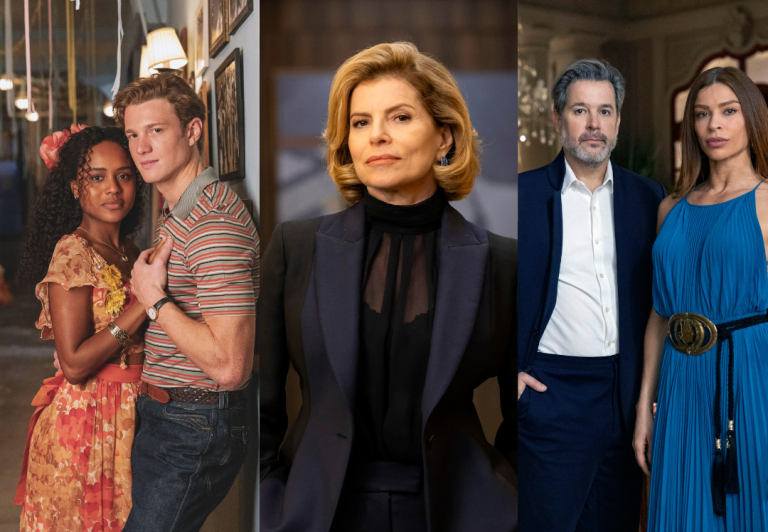 Indicados de Melhor Novela no Melhores do Ano 2025 da Globo: Garota do Momento, Vale Tudo e Três Graças!