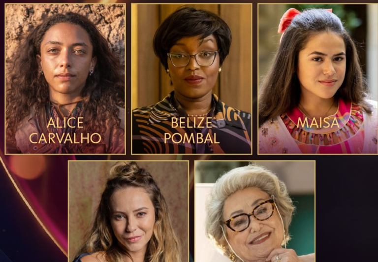 Alice Carvalho, Maisa, Paolla Oliveira, Belize Pombal e Suely Franco disputam o Melhores do Ano 2025 na categoria Atriz Coadjuvante.