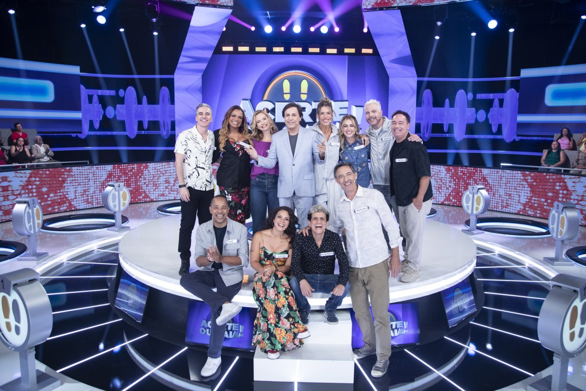 Milena Toscano e Luiz Fara Monteiro encaram desafio do Acerte ou Caia!