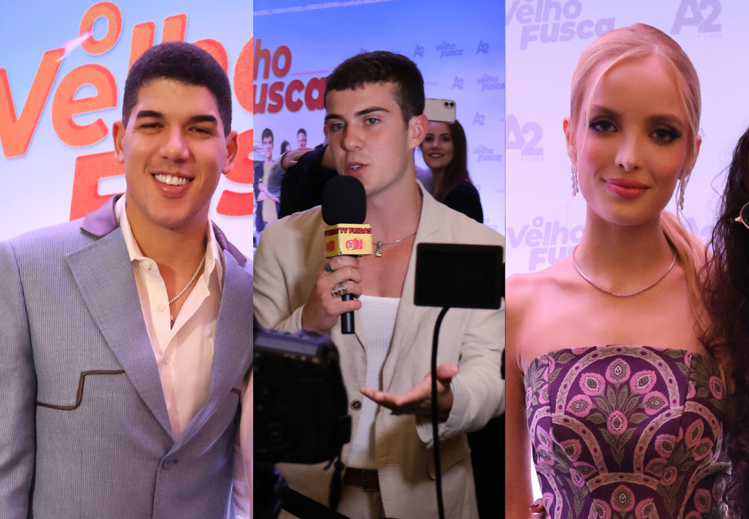 O Velho Fusca: Cleo Pires e famosos param shopping em pré-estreia.