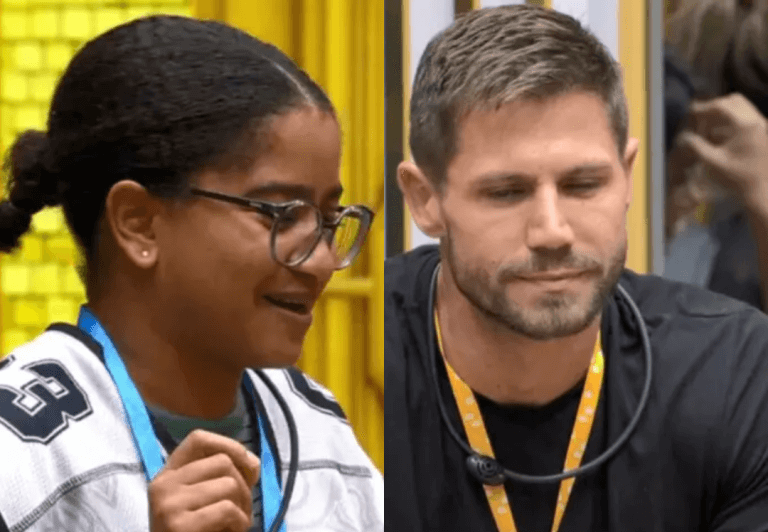 Tia Milena ganha o Anjo no BBB 26 e coloca Jonas no Monstro.