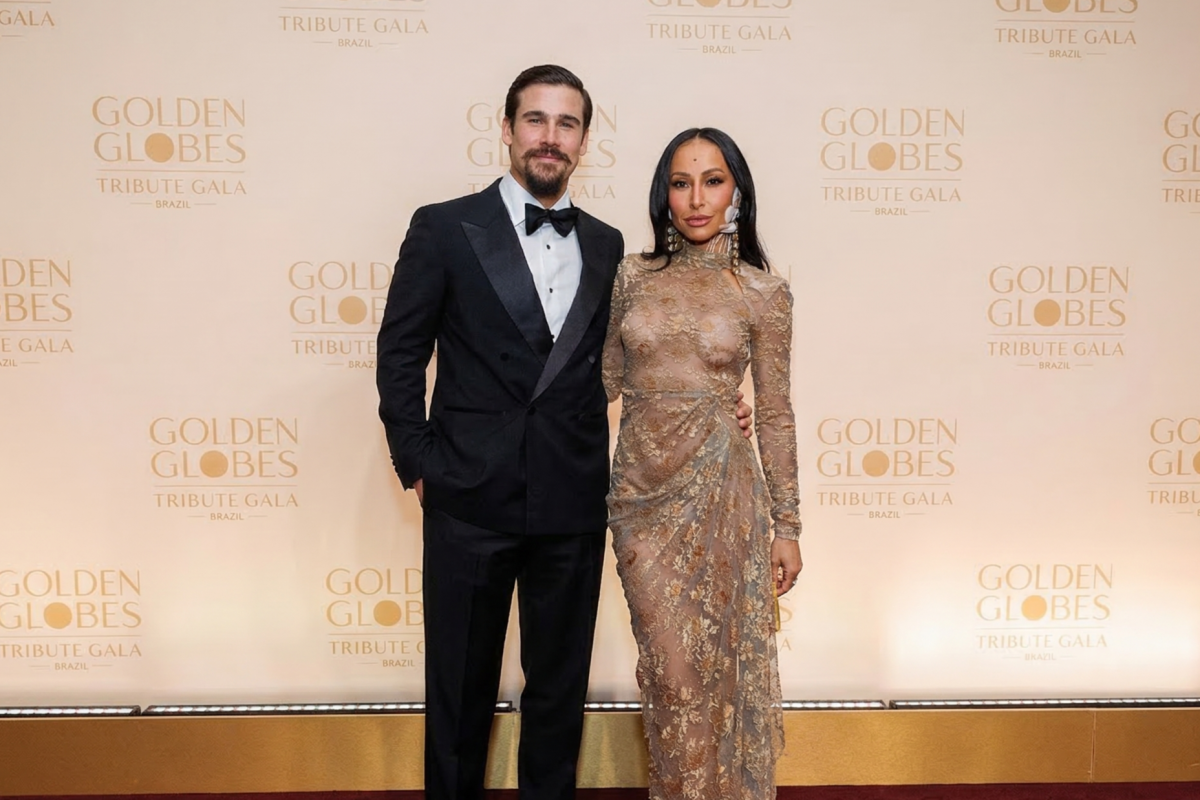 Sabrina Sato e Nicolas Prattes brilham no Golden Globes Tribute Gala Brazil