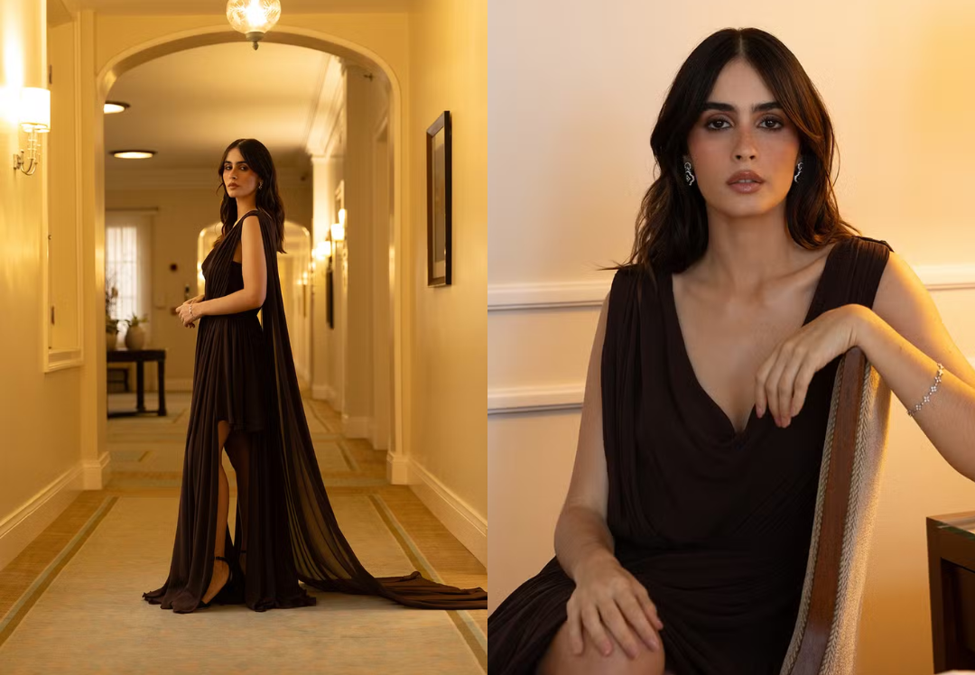 Valentina Herszage recebe prêmio inédito com look exclusivo da Louis Vuitton.