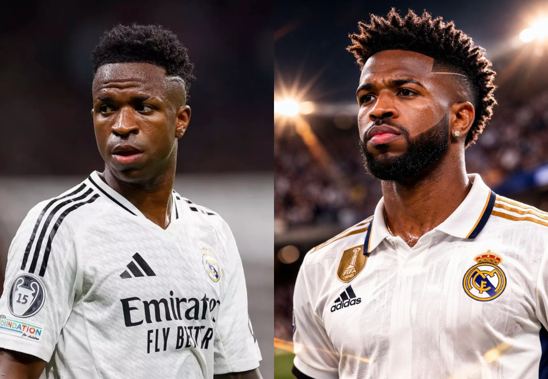 Vini Jr. de novo visual? Visagista propõe transformação ao craque