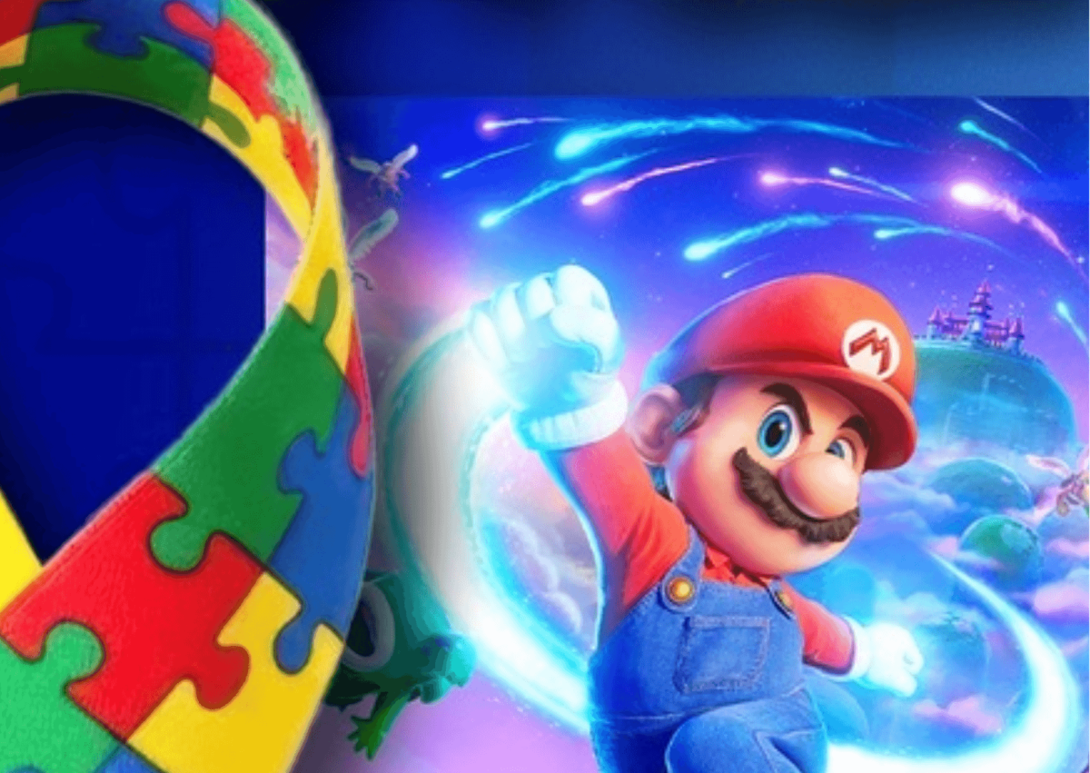 Abril Azul: Cine Araújo exibe "Super Mario Galaxy: O Filme" em sessão adaptada para pessoas com Transtorno do Espectro Autista
