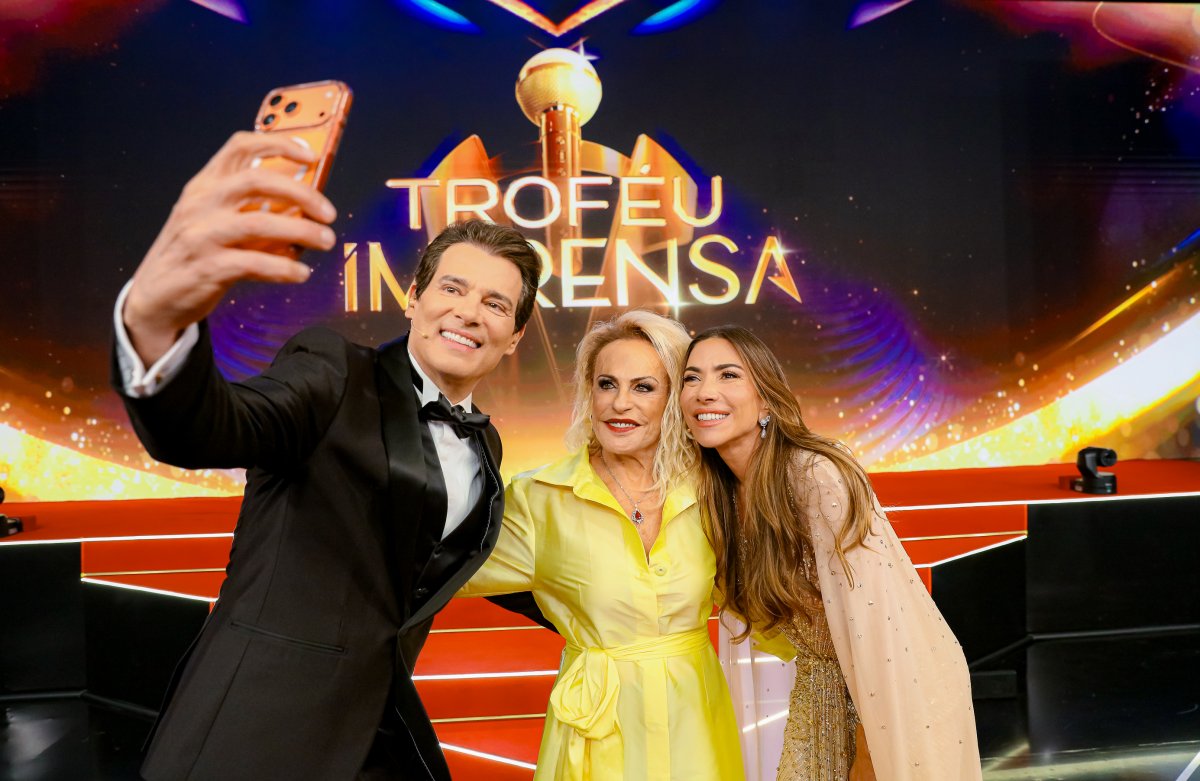 Troféu Imprensa celebra 75 anos da TV com homenagens e encontro de gerações