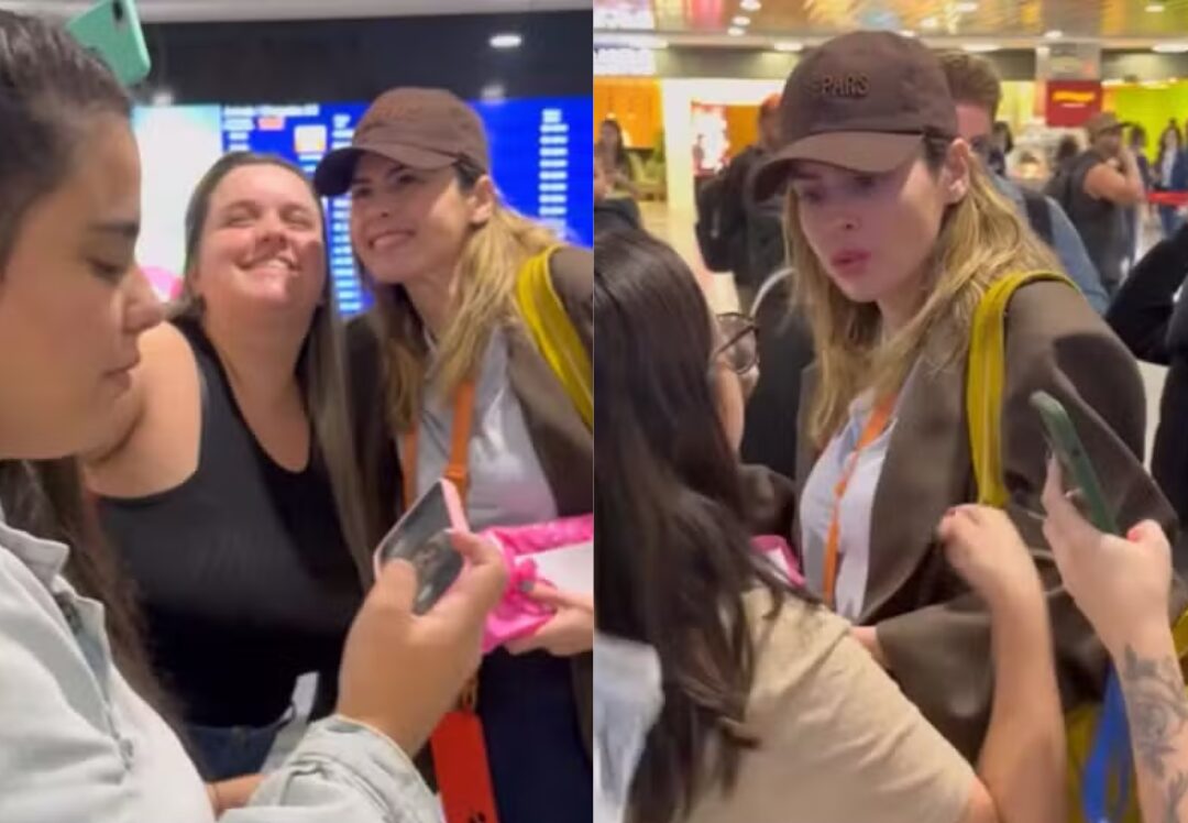 Campeã do BBB 26 para aeroporto e causa alvoroço em meio aos fãs