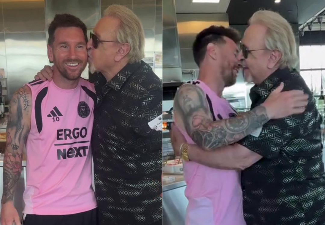 Eterno Kiko de Chaves, Carlos Villagrán se emociona ao conhecer Messi.