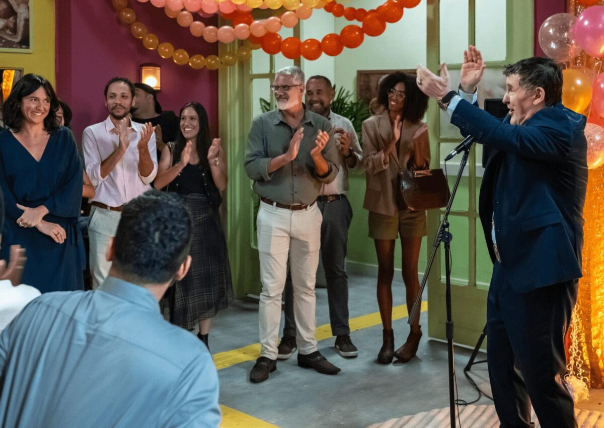 Inauguração do Walmirene Empadões, nova loja de Walmir (Antonio Calloni)