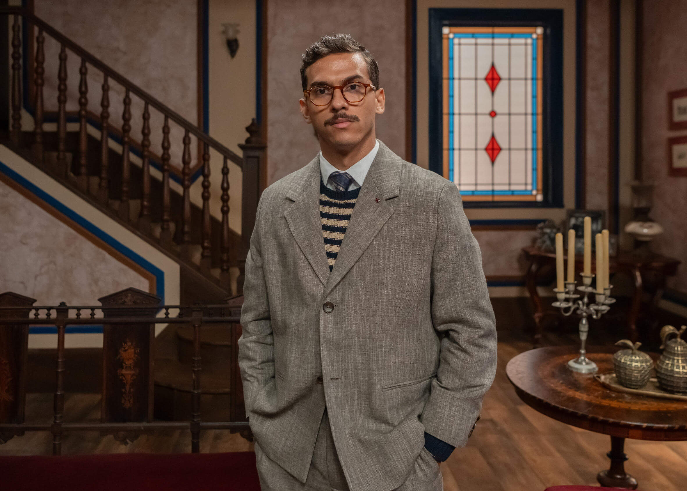 Fabrício Bezerra (Ruan Aguiar) em 'A Nobreza do Amor'.